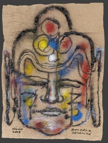 Ladislas KIJNO (1921-2012)
Bouddha Sérénité...