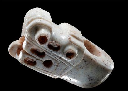 Casse-tête zoomorphe Culture Guanacaste,...
