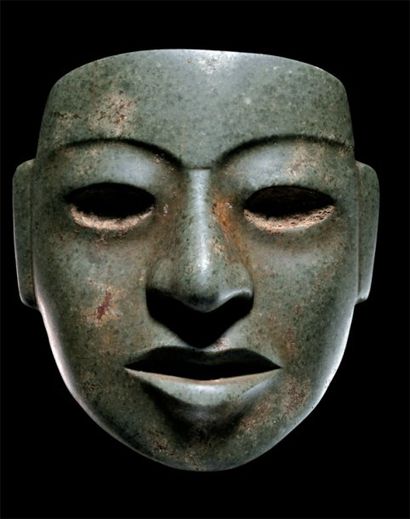 Masque funéraire Culture Teotihuacan du Guerrero,Mexique...