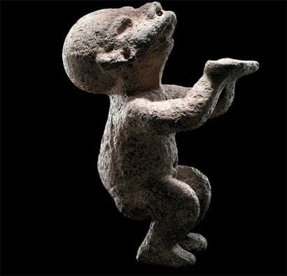 Statuette anthropomorphe Culture Olmèque,Mexique...