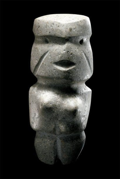 Statuette anthropomorphe Culture Mezcala,...