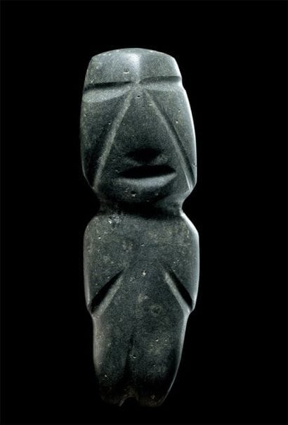 Statuette anthropomorphe Culture Mezcala,...
