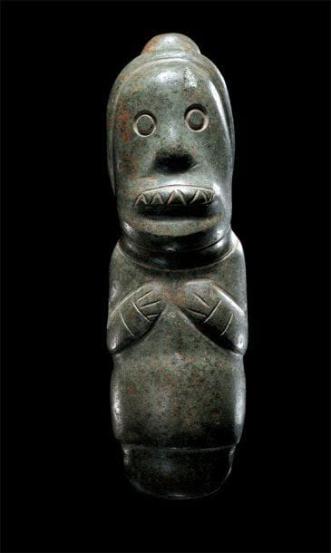 Statuette anthropomorphe Culture San Geronimo,...