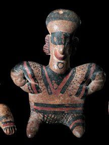 Parturiente Culture Nayarit de type Chinesco,Mexique...