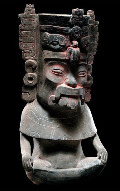Urne funéraire Culture Zapotèque,Mexique...