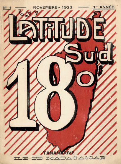 [REVUE]. LATITUDE SUD 18°, Cahier Mensuel...