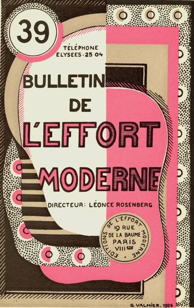 [REVUE]. BULLETIN DE L'EFFORT MODERNE. Paris,...
