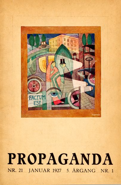 [REVUE]. PROPAGANDA. ORGAN FOR REKLAMEFORENINGEN...