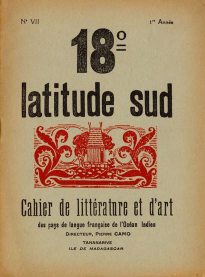 [REVUE]. LATITUDE SUD 18°, Cahier Mensuel...