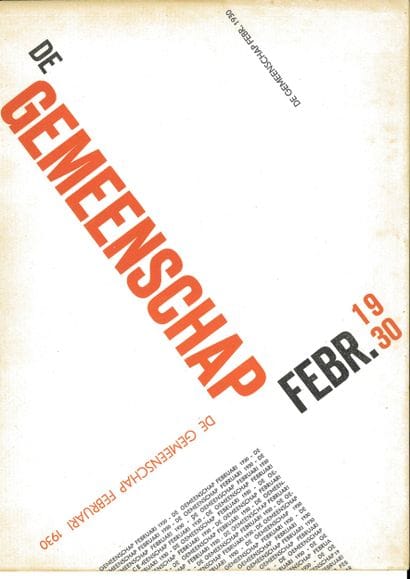 [REVUE]. DE GEMEENSCHAP, Utrecht, 5 issues...