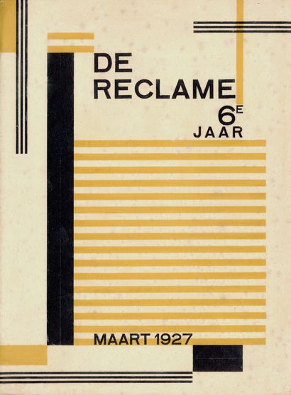 [REVUE]. DE RECLAME. Rotterdam, No. 3/1927....