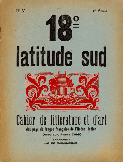 [REVUE]. LATITUDE SUD 18°, Cahier Mensuel...