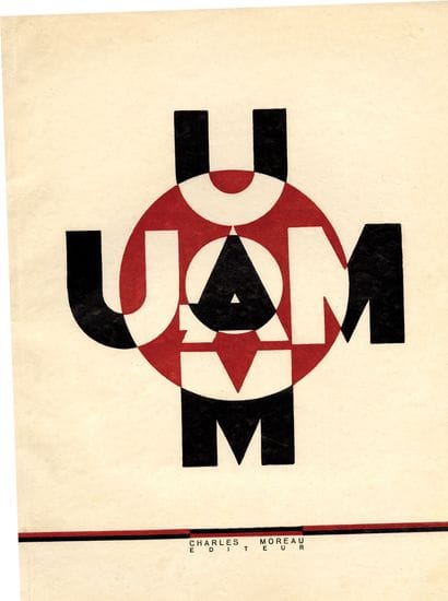 ALBUM U.A.M. Paris, Charles Moreau, 1930....