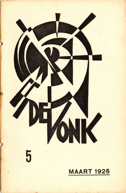 [REVUE]. DE VONK, Rotterdam, N° 2/1924, 3,4,5,6,7,8-9/1925....