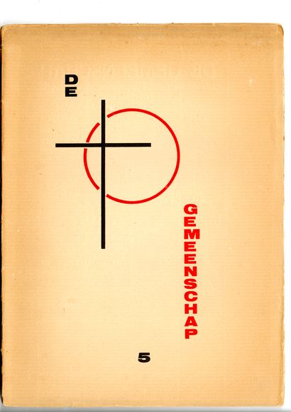 [REVUE]. DE GEMEENSCHAP. Utrecht. 5 issues,...