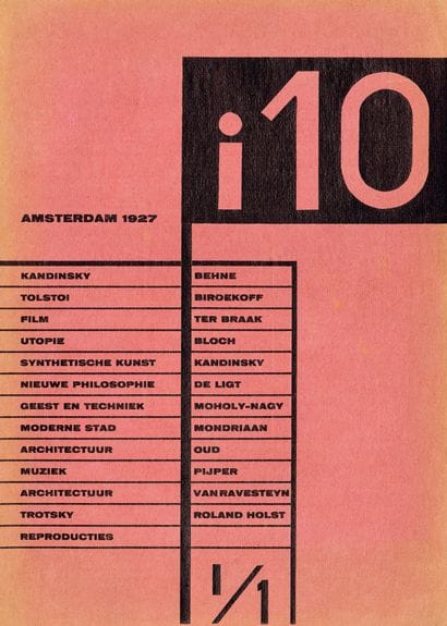 [REVUE]. i10. INTERNATIONALE REVUE. Amsterdam,...
