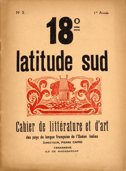 [REVUE]. LATITUDE SUD 18°, Cahier Mensuel...