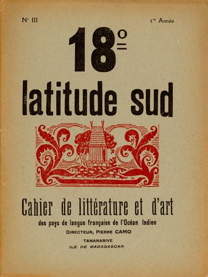 [REVUE]. LATITUDE SUD 18°, Cahier Mensuel...
