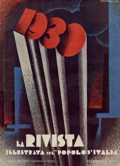 [REVUE]. LA RIVISTA ILLUSTRATA. Milan, N°...