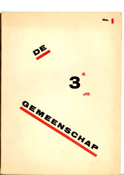 [REVUE]. DE GEMEENSCHAP, Utrecht, 5 issues...