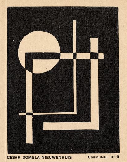 [REVIEW]. DE STIJL. Leiden, N° 8/1924. 20.5...