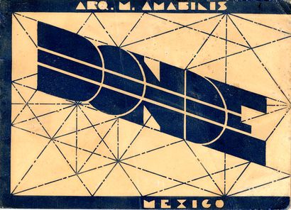 [REVUE]. EL ARQUITECTO. Mexico, N° 1, 2/1933....
