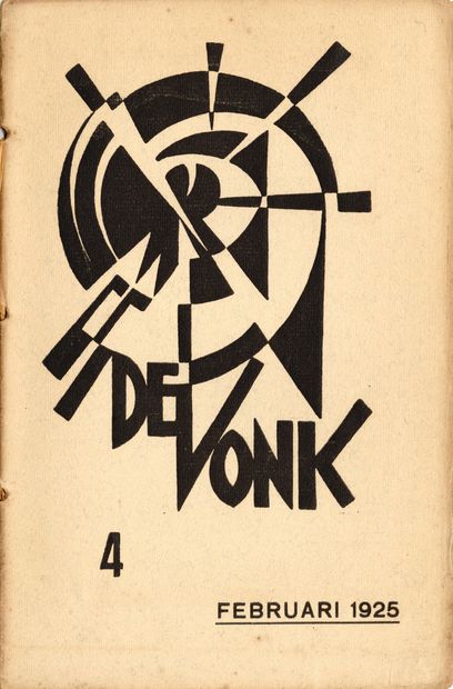 [REVUE]. DE VONK, Rotterdam, N° 2/1924, 3,4,5,6,7,8-9/1925....