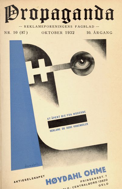 [REVUE]. PROPAGANDA. ORGAN FOR NORGES REKLAMEFORBUND....