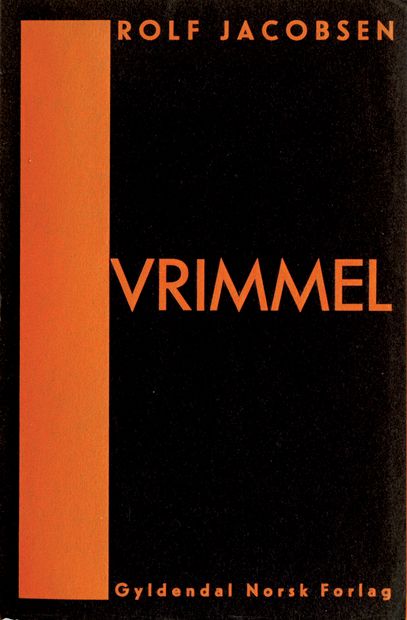 JACOBSEN Rolf. VRIMMEL. Oslo, 1935. 22 x...