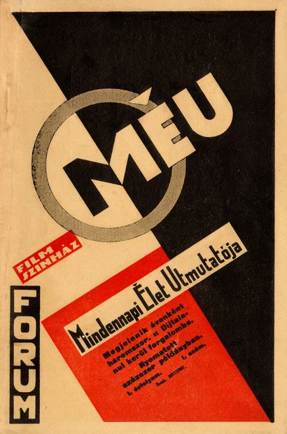 [COMMERCIAL GUIDE]. MEU. Budapest, 1927....