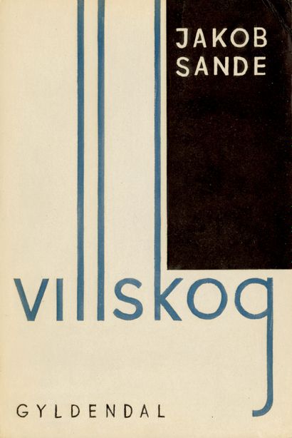 SANDE Jakob. STRAUMAR I DJUPET. Oslo, 1935....