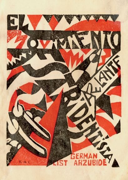 ARZUBIDE German List. EL MOVIMIENTO ESTRIDENTISTA....