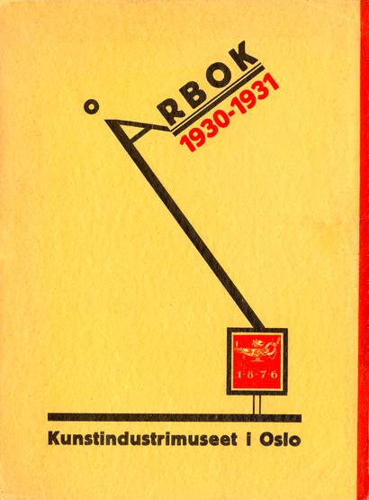 [ANNUAIRE]. ARBOK 1930-31. Oslo, 1932. 24.2...