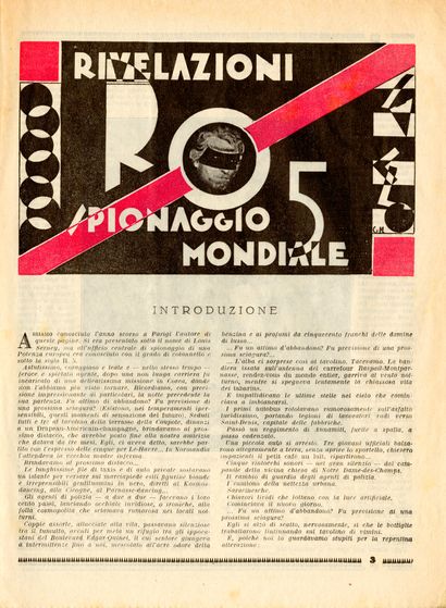 [REVUE]. RO5. [Illustrazione del Popolo]....