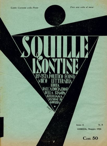 [REVUE]. SQUILLE ISONTINE, Gorizia, N° 5/1926....