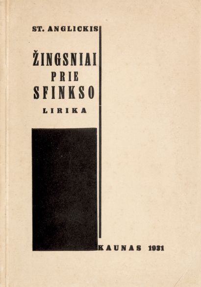 ANGLICKIS Stasys. INGSNIAI PRIE SFINKSO....