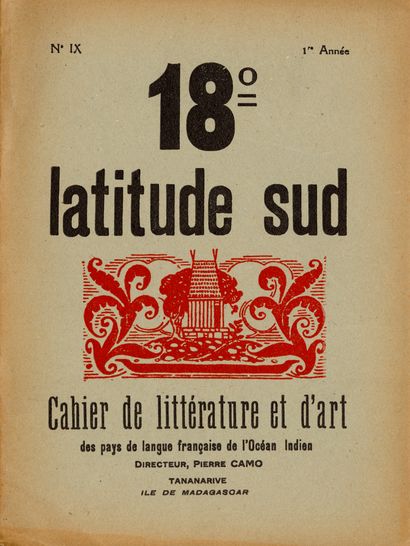 [REVUE]. LATITUDE SUD 18°, Cahier Mensuel...