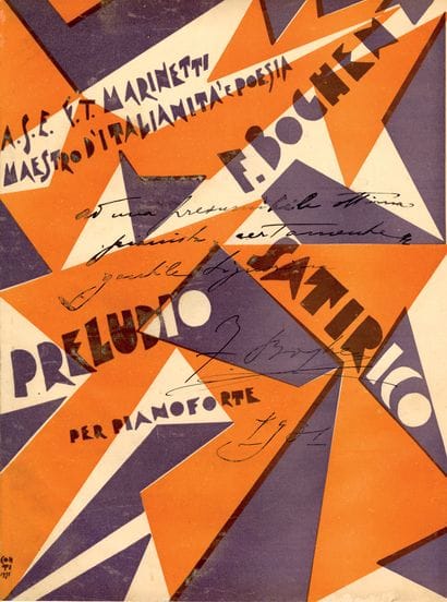 [MUSICAL SCORE]. PRELUDIO SATIRICO by Felice...