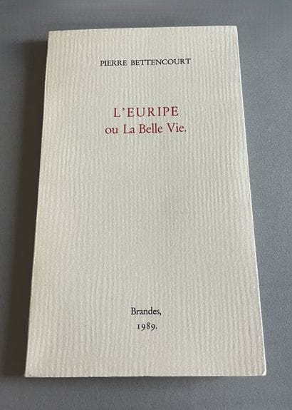 BETTENCOURT, Pierre. No, You Won’t Take Me...