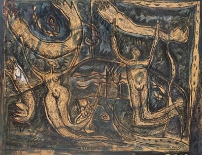 Jean BLOT (born in 1952) Composition with...