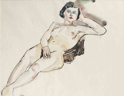Jules LE RAY, attributed to *The Model's...