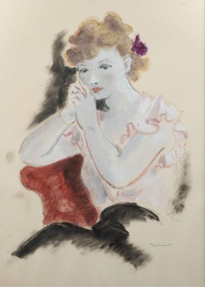 André DIGNIMONT (1891–1965) *Seated Woman*...