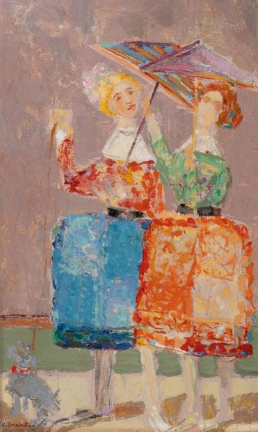 Crikor GARABETIAN (1908–1993) Women by the...