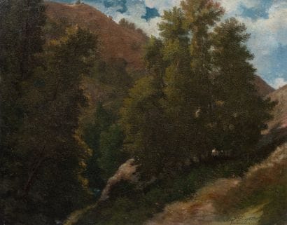 Alexandre DESGOFFES (1805–1882) Landscape...