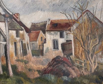 Louis NEILLOT (1898–1973) Farm in Orgeries,...