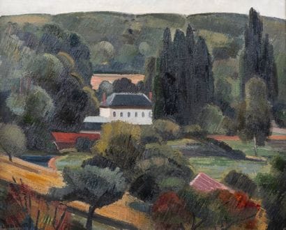 Louis NEILLOT (1898–1973) Landscape in Bièvres,...