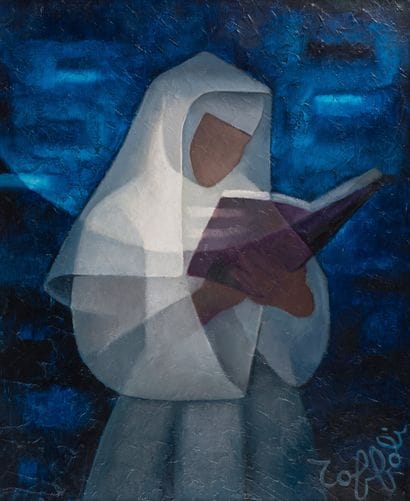 Louis TOFFOLI (1907–1999) *Reading* Oil on...