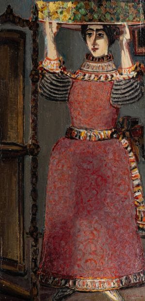 Crikor GARABETIAN (1908–1993) Fruit Seller...