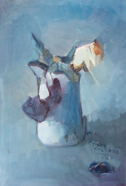 Vicente TRAVER CALZADA (born in 1945) Vase...