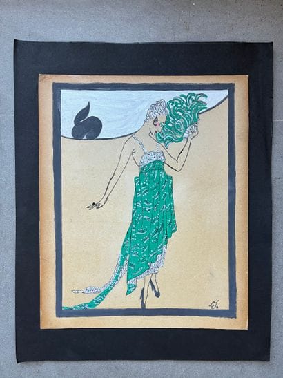 Carrera LLANO FLOREZ (1889–?) Madame Charlotte,...